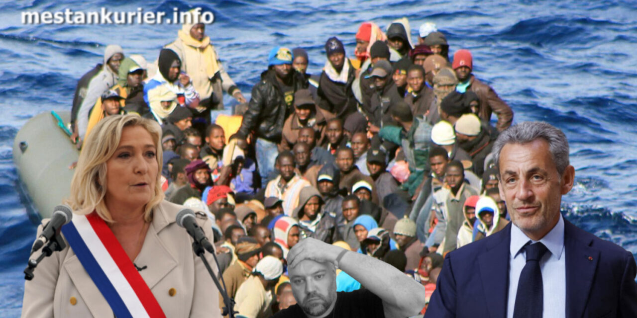 „Migrační krize ještě nezačala, to nejhorší teprve přijde,“ říká Nicolas Sarkozy a chválí Marine Le Pen