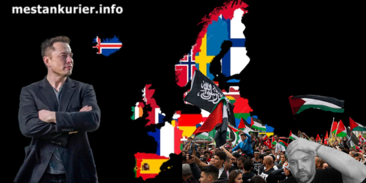 ELON MUSK: „Občanská válka je v Evropě nevyhnutelná“